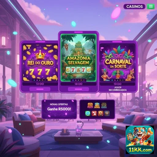 Interação de jogador em serviço VIP no aplicativo 11kk