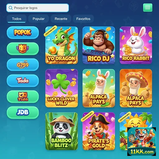 Jogador aproveitando slots diversificados em 11kk