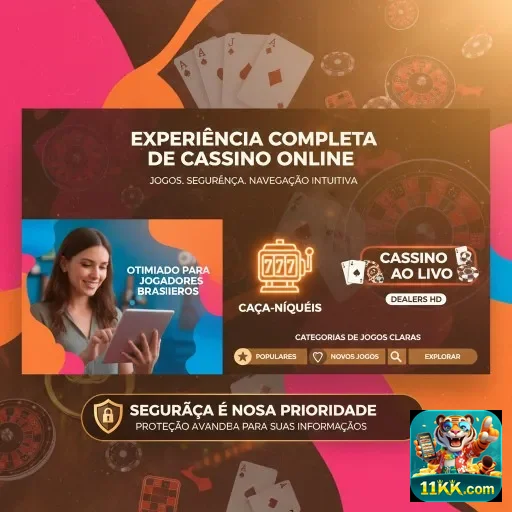 Jogador em mesa de live gaming VIP na 11kk